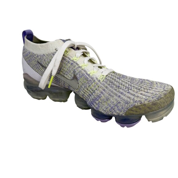 Nike Vapormax Flyknit 3 - Barely Volt - Women's US 11.5 / UK 9 (AJ6910-102) - Picture 6 of 10